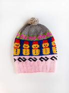 hand-knitted beanie, knit beanie