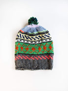 hand-knitted beanie, knit beanie