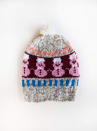 hand-knitted beanie, knit beanie