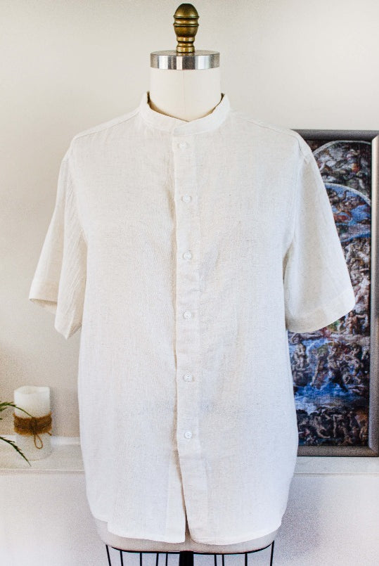 Linen Shirt Linen unisex shirt linen men's shirt