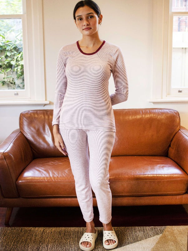 merino pj winter pj pajamas