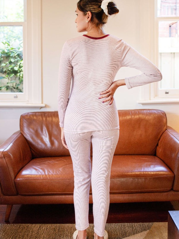 merino pj winter pj pajamas