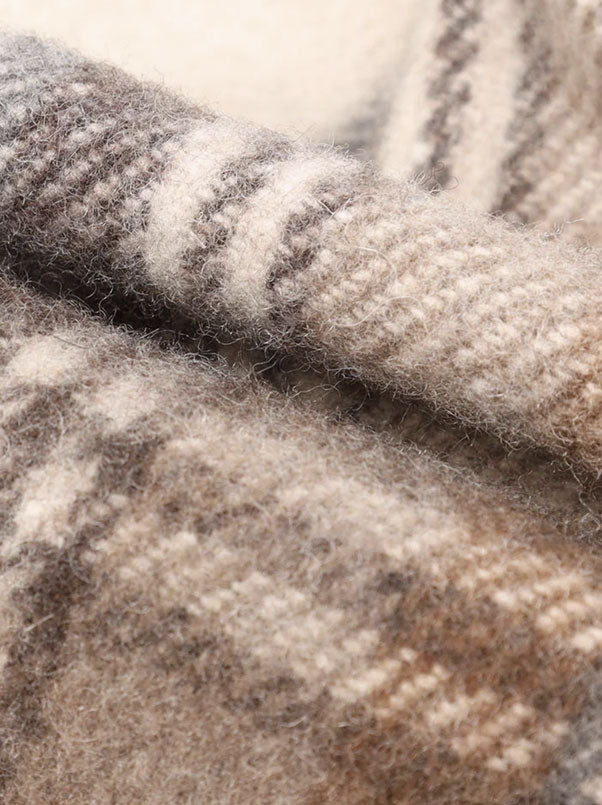 recycled wool blanket winter throw soft wool blanket