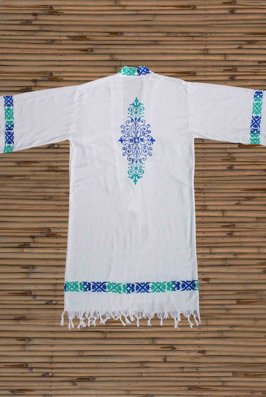 Bamboo Turkish robe kimono