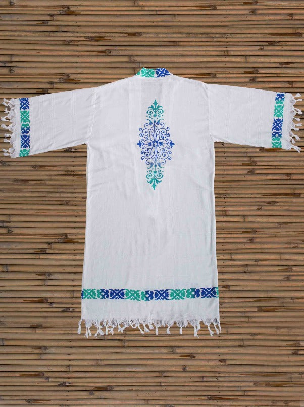 Bamboo Turkish robe kimono