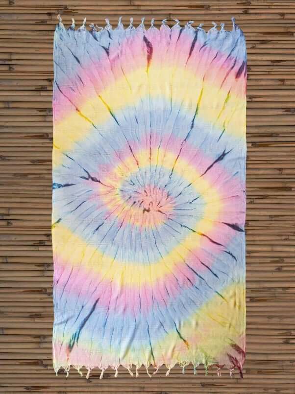 Turkish towel,  Beach towels Tie-dye Bamboo Loincloth Towel