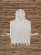 Turkish towel,  Beach towels Bamboo Hooded Kids Robe detail