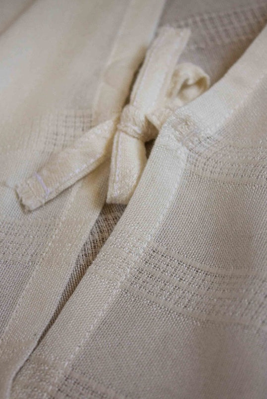Turkish towel, Beach towels Bamboo Hooded Kids Robe detail