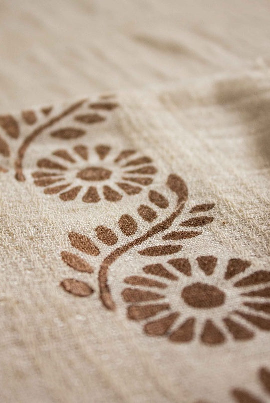 washed linen turkish robe kimono
