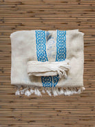 washed linen robe turkish kimono