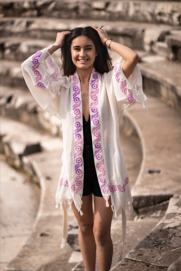 short bamboo robe bamboo kimono