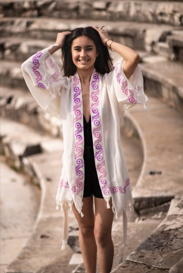 short bamboo robe bamboo kimono