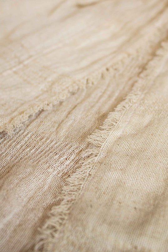 washed linen turkish robe
