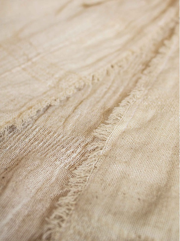 washed linen turkish robe
