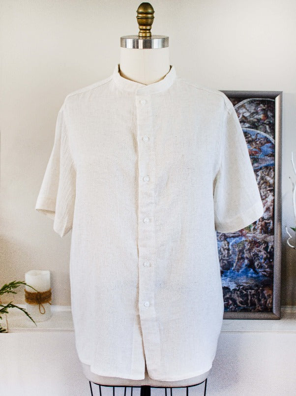 Linen Shirt Linen unisex shirt linen men's shirt