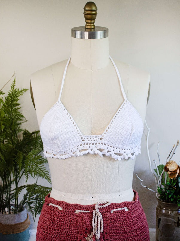 Crochet bustier cheap