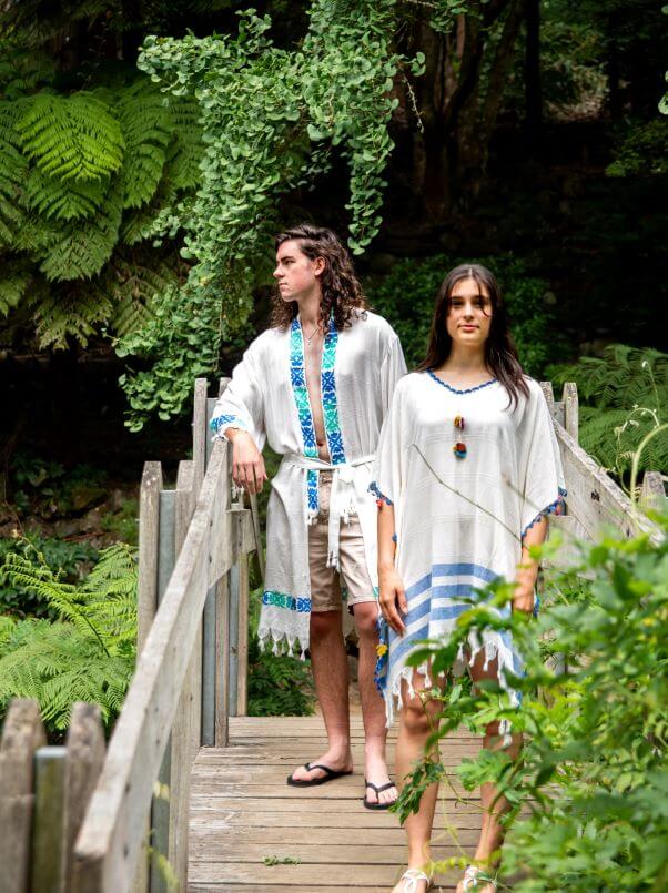 Bamboo and linen robes - soft, breathable, and sustainable clothing option for ultimate comfort