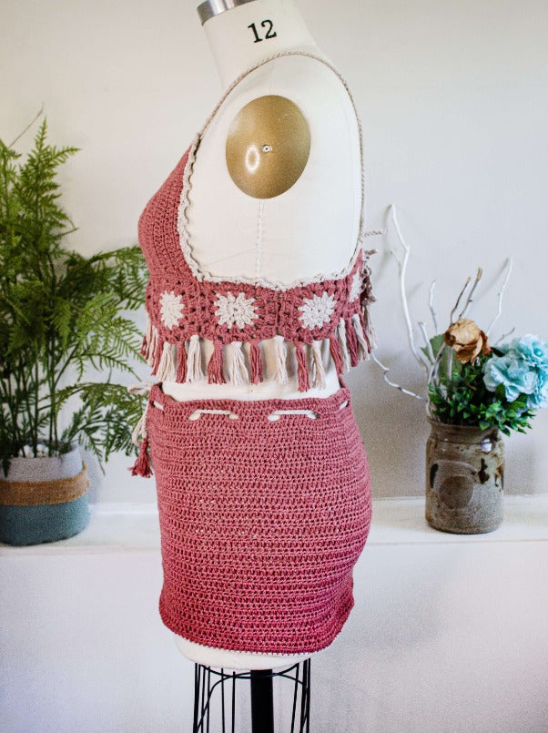 Hand 2025 crochet skirt