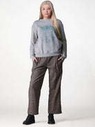 sustainable environmental friendly sweatshirt cloud grey sweat top