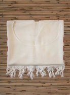 Bamboo Natural Poncho detail , beach towels, towels and robes